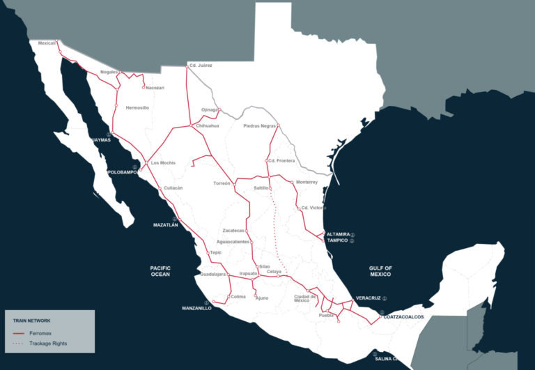 Ferromex - increased confidence in GEISMAR for the development of rail transport in Mexico